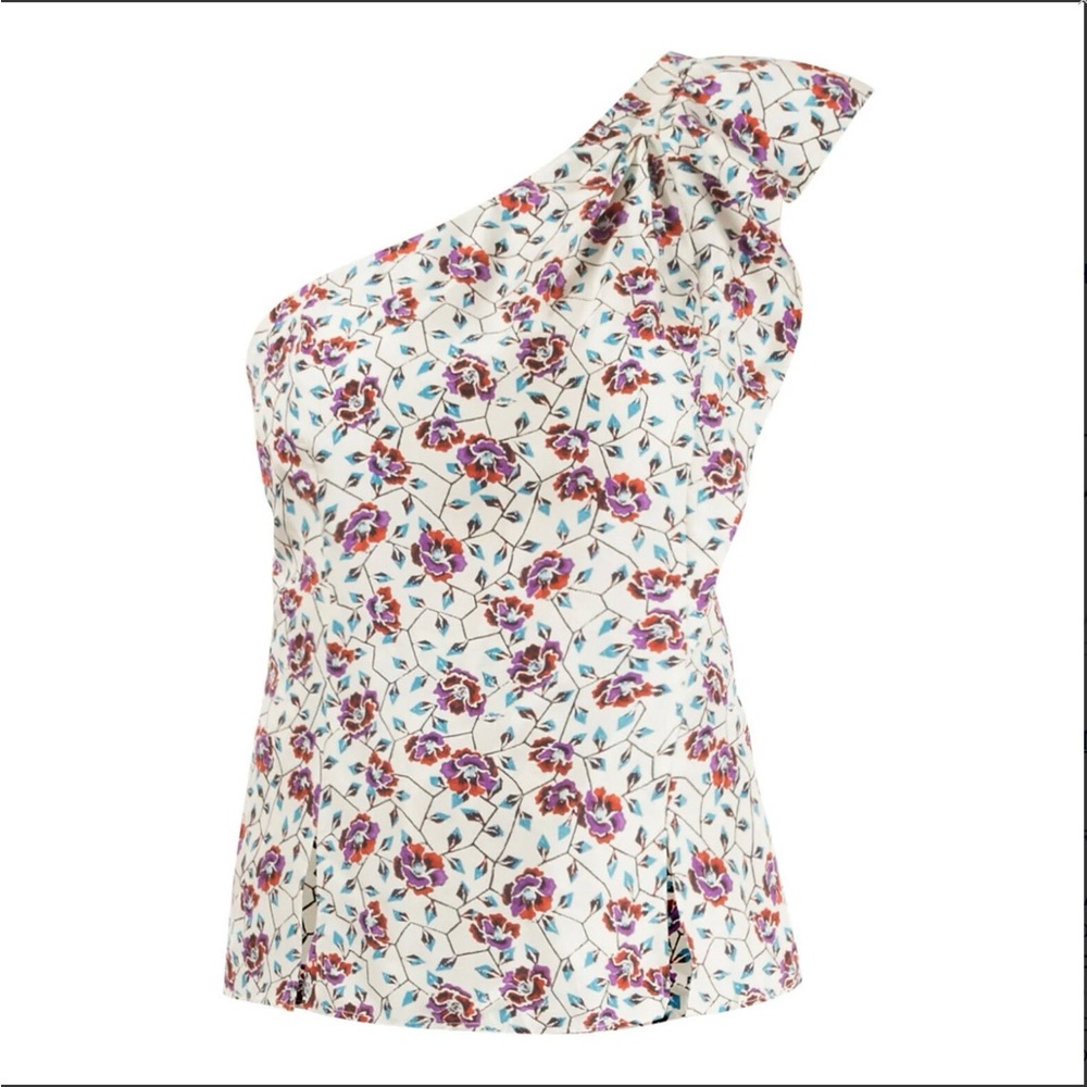 ISABEL MARANT SILK ROWINA TOP NWT